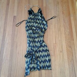 Guess Black and Gold Dress